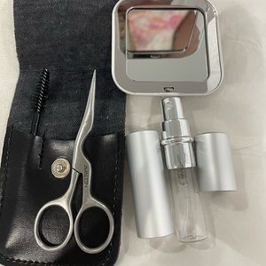 Mini travel makeup tools